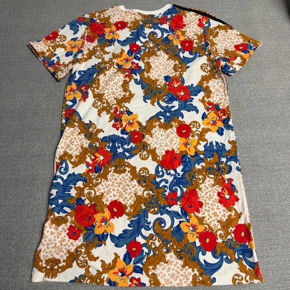 Adidas Originals Her Studio London Floral Baroque T-Shirt Dress - Picture 9 of 11
